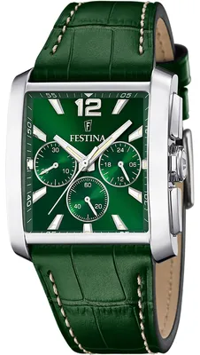Zdjęcie produktu dla Zegarek męski FESTINA 20636/3 zielony klasyczny