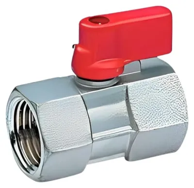 Image de Mini robinet à boisseau sphérique en laiton 3/8