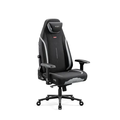 Produktbild von Diablo X.Eye Prime Gaming Stuhl mit Kühlfunktion Bürostuhl Schreibtischstuhl, Belastbar bis 140 kg, Größe Normal, Farbe Schwarz