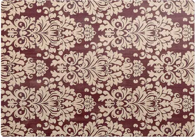 Produktbild von Klassisches Ornament – Bodenschutzmatte – Stuhlunterlage 100x70 cm – Rutschfest – Hartbodenmatte