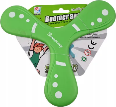Produktbild von Bumerang Schaumstoff Wurfspiel Kinder Outdoor Spielzeug Fliegende Scheibe Weich 22cm