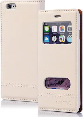 Produktbild von Apple iPhone 7 Plus numia Bookstyle Fenster Weiss