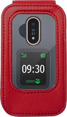 Produktbild von Bigben Connected POUCHDO6880R, Doro 7080/6880, Rot
