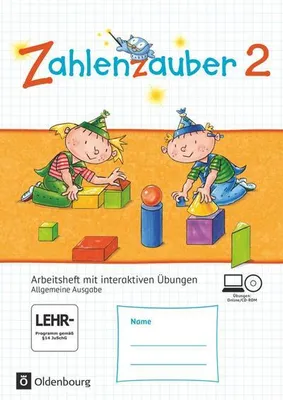 Immagine prodotto di Zahlenzauber 2. Schuljahr. Arbeitsheft mit interaktiven Übungen auf scook.de. Allgemeine Ausgabe