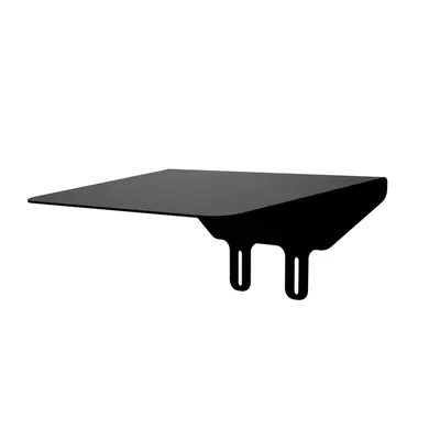 Produktbild von Wetterschutzdach universell für e-fuß-Standfuß - Edelstahl schwarz (RAL 9005)