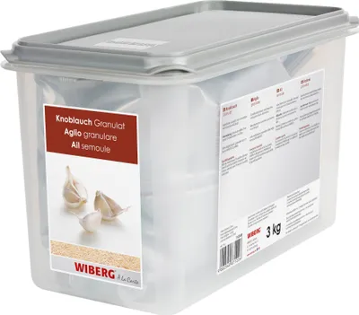 Produktbild von Knoblauchgranulat ca.3kg 7900ml von Wiberg