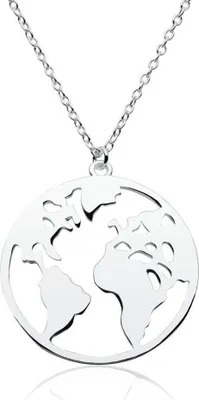 Produktbild von Kette Weltanhänger 925er Silber