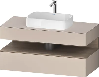 Produktbild von DURAVIT QA4732035910000 QTG KWTU WH Ek. 1200x550x600 Tp. Mt.