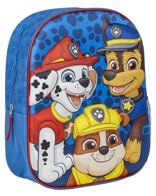 Productafbeelding van 3D Rugzak voor kinderen, Paw Patrol, uni, blauw