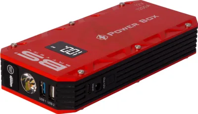 Technaxx 4-in-1 multifunctionele starthulp met powerbank Power Pack (benzine tot 4,0 l/diesel tot 3,0 l), 3,5 mini-accucompressor, led-lamp TX-219-14000 mAh batterij, 2 x USB-A-aansluiting Technaxx 4-in-1 multifunctionele starthulp met powerbank Power Pack (benzine tot 4,0 l/diesel tot 3,0 l), 3,5 mini-accucompressor, led-lamp TX-219-14000 mAh batterij, 2 x USB-A-aansluiting