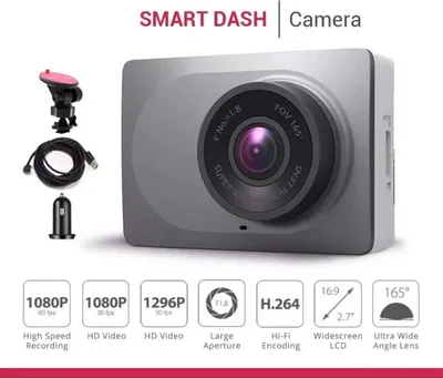 Produktbild von YI Smart Dash Kamera Auto cam,1080P/30fps 130 Grad Ultra Weitwinkel Neu