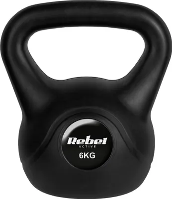 Zdjęcie produktu dla Rebel RBA-2313 Kettlebell Active 6 kg, czarny