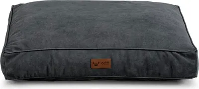 Produktbild von Hundebett High Cloud – Exklusive Hundeliege aus hochwertigem Stoff, langlebiges Hundekissen für höchsten Komfort (M-80x70, Dunkelgrau)