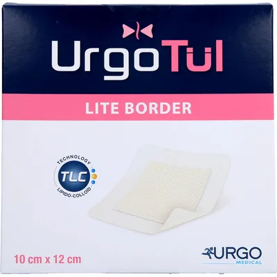 Produktbild von Urgotül Lite Border 10x12 cm Verband 10 St