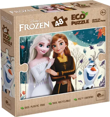 Produktbild von Puzzle 48 Frozen Eko dwustronne