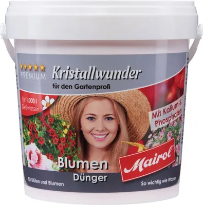Produktbild von MAIROL Blumendünger Kristallwunder 1000 g
