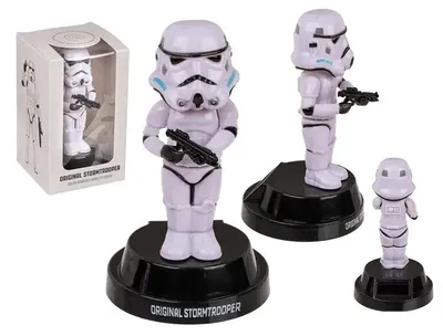 Obrázek produktu pro Solární figurka Stormtroopera ze Star Wars – dárek pro fanouška Star Wars