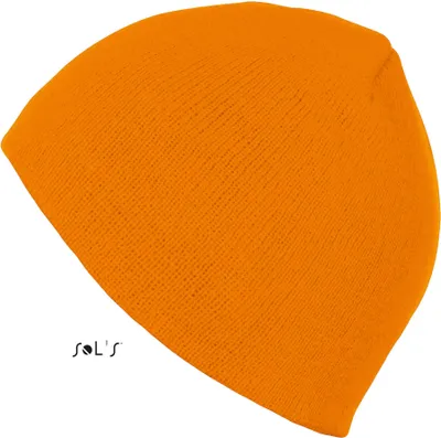 Obrázok produktu pre SOLs 88122 | Bronx Hat / Dámska zimná čiapka - Farba: Oranžová - Veľkosť: Jedna veľkosť