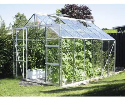 Obrázok produktu pre Skleník Vitavia Uranus 9900 sklenený 3 mm 257x383 cm hliník
