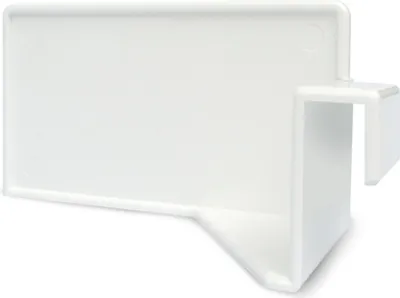 Produktbild von Restehalter - AES 62 SL weiß