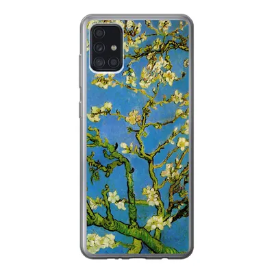 Produktbild von MuchoWow® Handyhülle Schutzhülle Hülle für Samsung Galaxy A52 5G Mandelblüte - Vincent van Gogh Silikon Softcase Handy Hülle - Umschlag