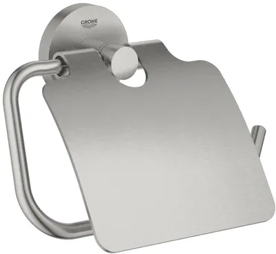 Produktbild von GROHE Essentials WC Papierhalter mit Deckel