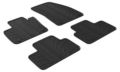 Produktbild von LAMPA Fußmatten Set Gummi für VOLVO XC40 (536) Vorne+Hinten