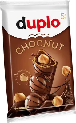 Image de Ferrero Duplo Chocnut avec des noisettes entières 1 emballage (1x130g)