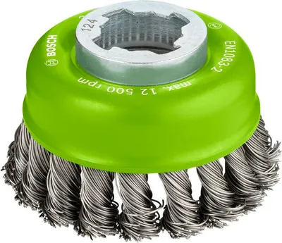 Produktbild von PRO Stainless Steel heavy X-Lock Topfbürste, 75 x 0,5 mm