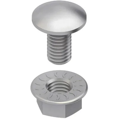 Produktbild von Niedax FLM6X12 Flachrundkopfschraube M6ähnlich DIN 603 L.
