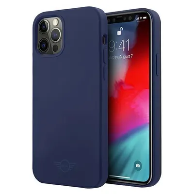 Image de Mini Mihcp12Lsltna Iphone 12 Pro Max6,7 Granatowy/Navy Hard Case Silicone Tone On Tone