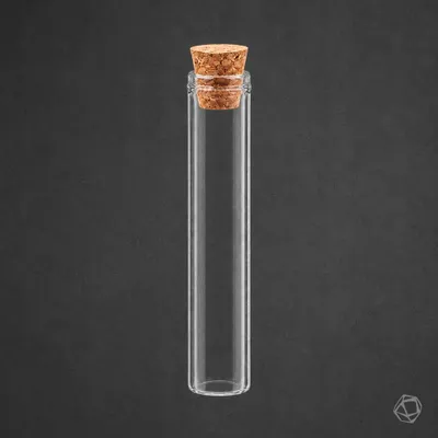 Obrázek produktu pro rKonik Mini skleněná lahvička s korkem 5,5 cm 5 ks