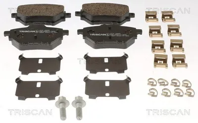 Produktbild von TRISCAN Bremsbeläge Satz Hinten Bremsklötze für OPEL Corsa F 8110 28055
