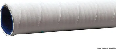 Image de Tuyau sanitaire anti-odeurs 38×47 mm, rouleau 30,5 m Osculati 18.005.38
