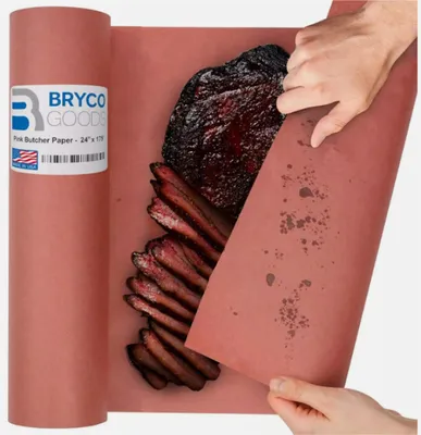 Produktbild von Oren Pink Butcher Paper ungewachst, 61 cm x 45,72 m, O-24150