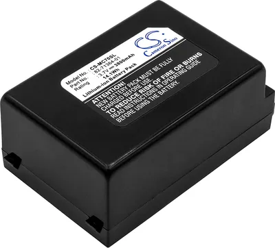 Immagine prodotto di TECHTEK Batteria compatibile con [Symbol] FR60900, FR66, FR68, MC70, MC7004, MC7090, MC7094, MC7095, MC75, MC7506, MC7596, MC7596-PZCSKQWA9WR, MC7598
