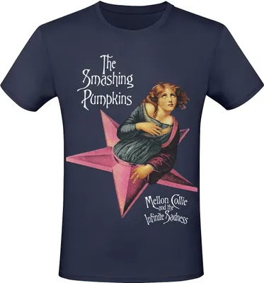 Produktbild von The Smashing Pumpkins T-Shirt Herren MCATIS Album navy XXL