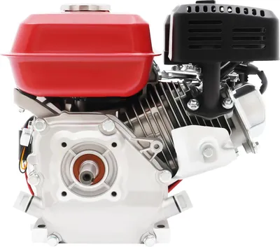 Produktbild von Benzinmotor - 4-Takt Einzylinder 7,5 PS 212 ccm - 4000 W - 3600 U/min - luftgekühlt mit Lüfter - Seilzugstart - für Wasserpumpen