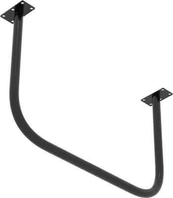 Image de Barre de traction montée au plafond Barre fixe noire