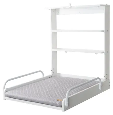 Immagine prodotto di Wall-mounted changing table - 66 x 76.5 x 79 cm - ROBA - Foldable - White