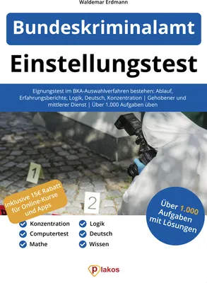 Produktbild von Einstellungstest Bundeskriminalamt