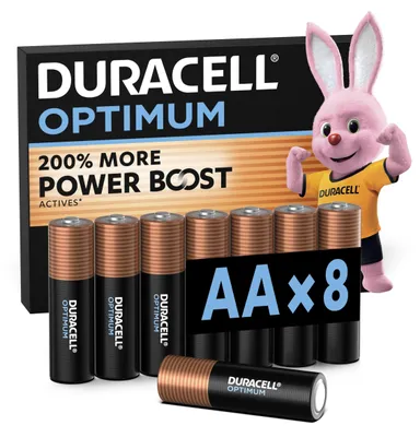 Produktbild von Duracell 5000394137684, Einwegbatterie, AA, 8 Stück(e), Mehrfarbig, 140 mm, 130 mm