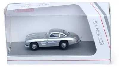 Obrázok produktu pre M-B 300 SL s krídlovými dverami, strieborný / 1:87