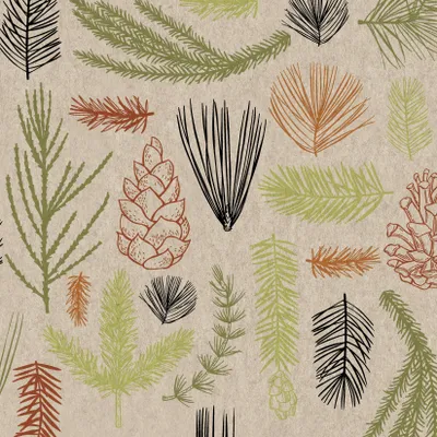 Produktbild von RP 25 Servietten nachhaltig Forest Finds - Gefunden im Wald 33x33cm