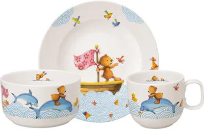 Produktbild von Villeroy & Boch Happy as a Bear Set 3tlg. EF