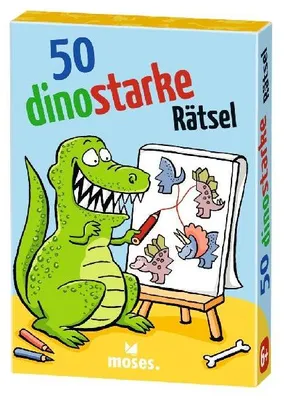 Produktbild von 50 Dinosstarke Rätsel