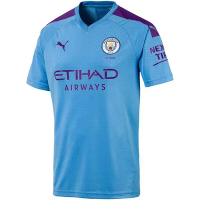 Produktbild von PUMA Man City Men's Home Replica Jersey, T-Shirt, Erwachsener, Männlich, Blau, Abbildung, XL