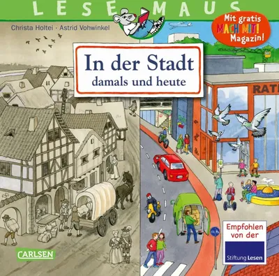 Obrázok produktu pre LESEMAUS 150: In der Stadt - damals und heute