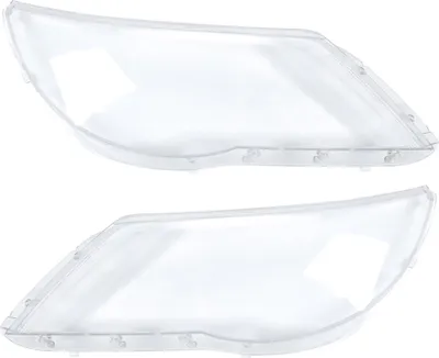 Produktbild von Scheinwerferabdeckung Front links rechts Scheinwerfer Linse Klar Abdeckung Nr. 5N1941039R/5N1941040R für Volkswagen Tiguan 2009-2012 PC Klar