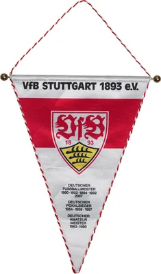 Produktbild von VfB Stuttgart Wimpel 24x35cm offizieller Lizenzartikel